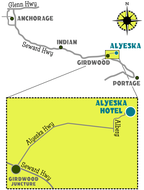 Alyeska Map